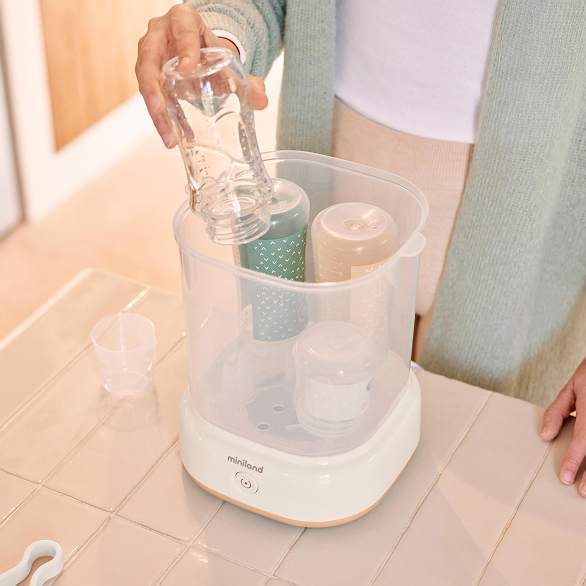 Esterilizador Steamy com Capacidade para até 5 Biberões Bege-5