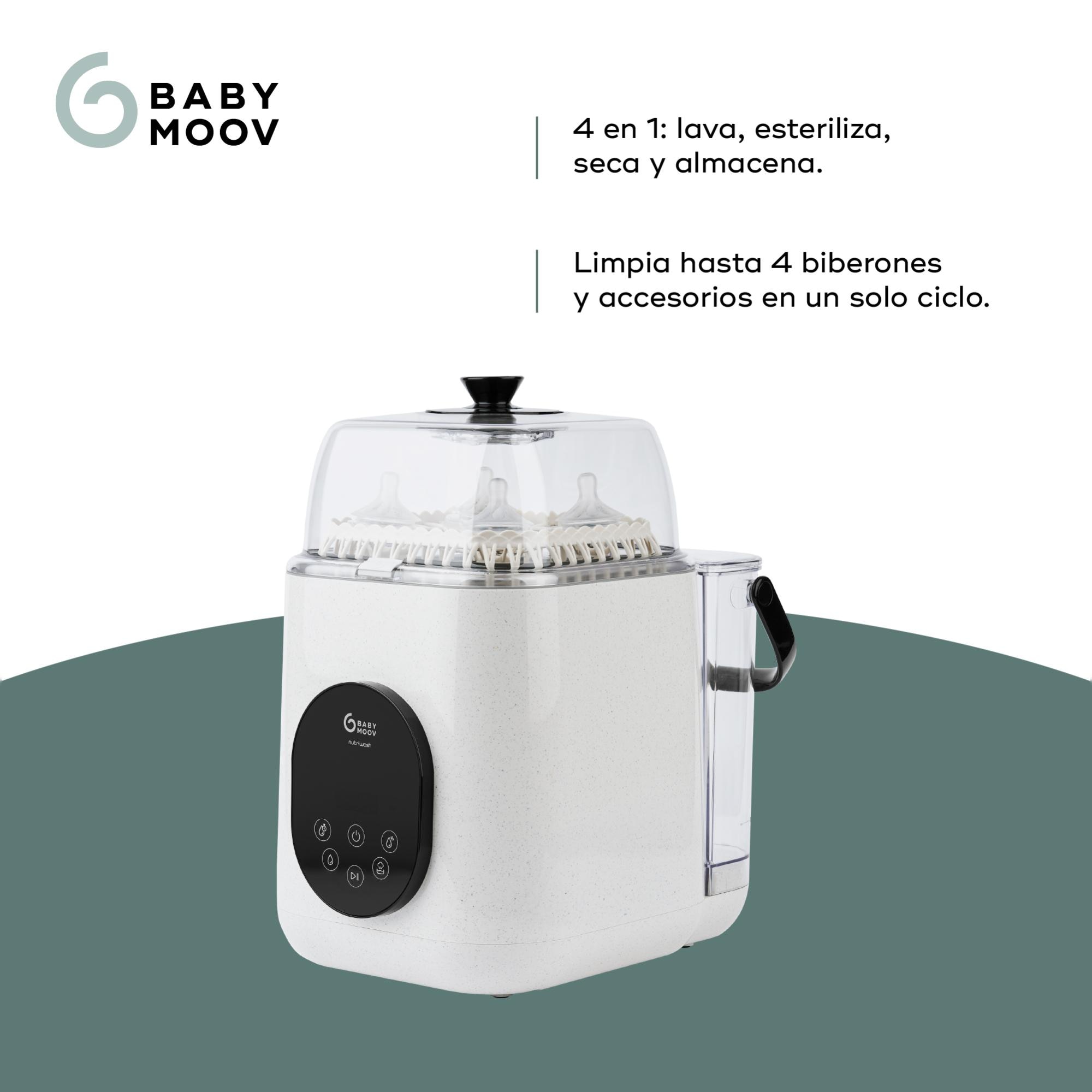 Lavavajillas biberones Babymoov Nutri Wash 4 en 1 - Blanco Blanco-3