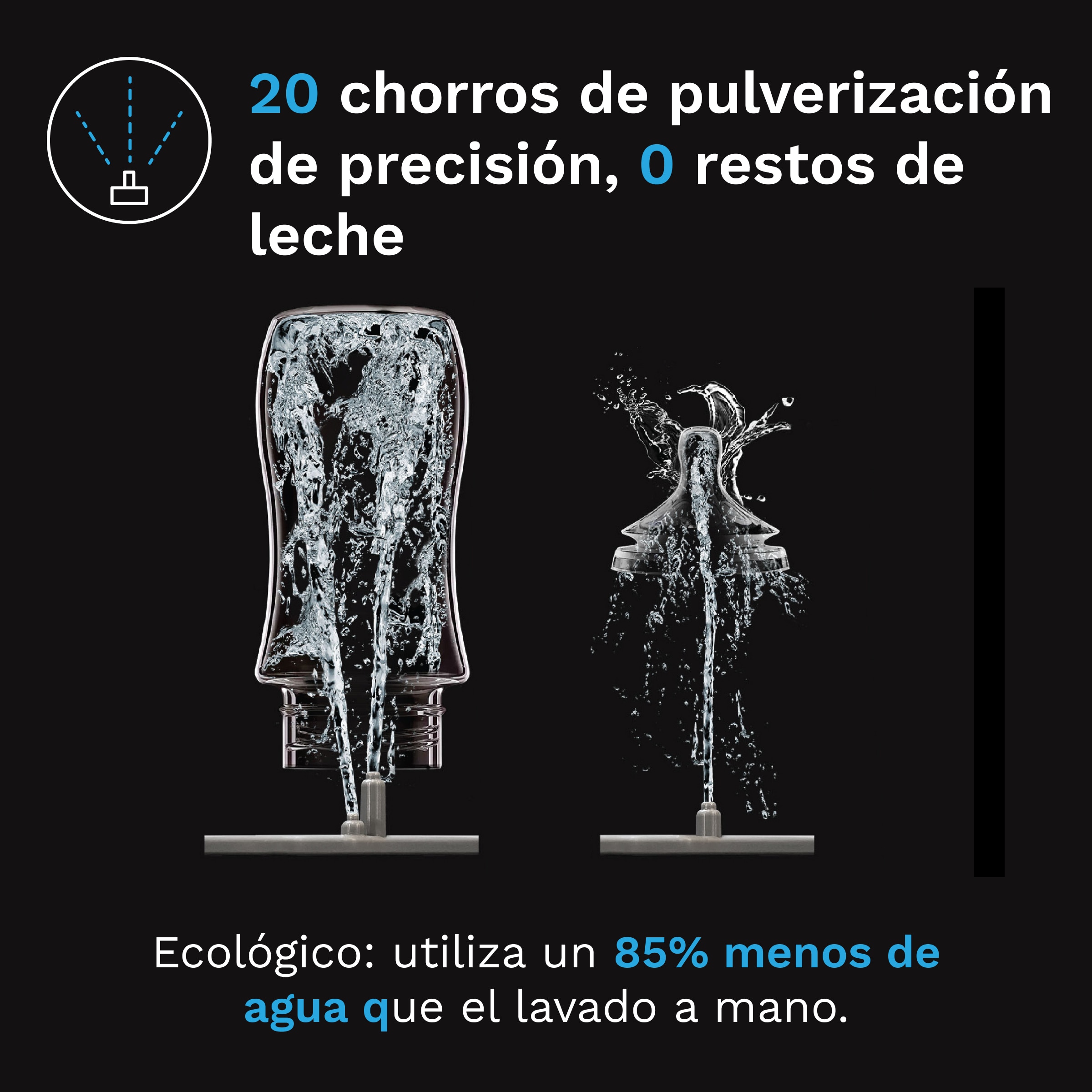 Lava, Esteriliza e Seca Biberões Baby Brezza Bottle Washer Pro Preto-7