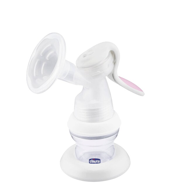 Sacaleches Manual Chicco con Copa de Silicona transparente