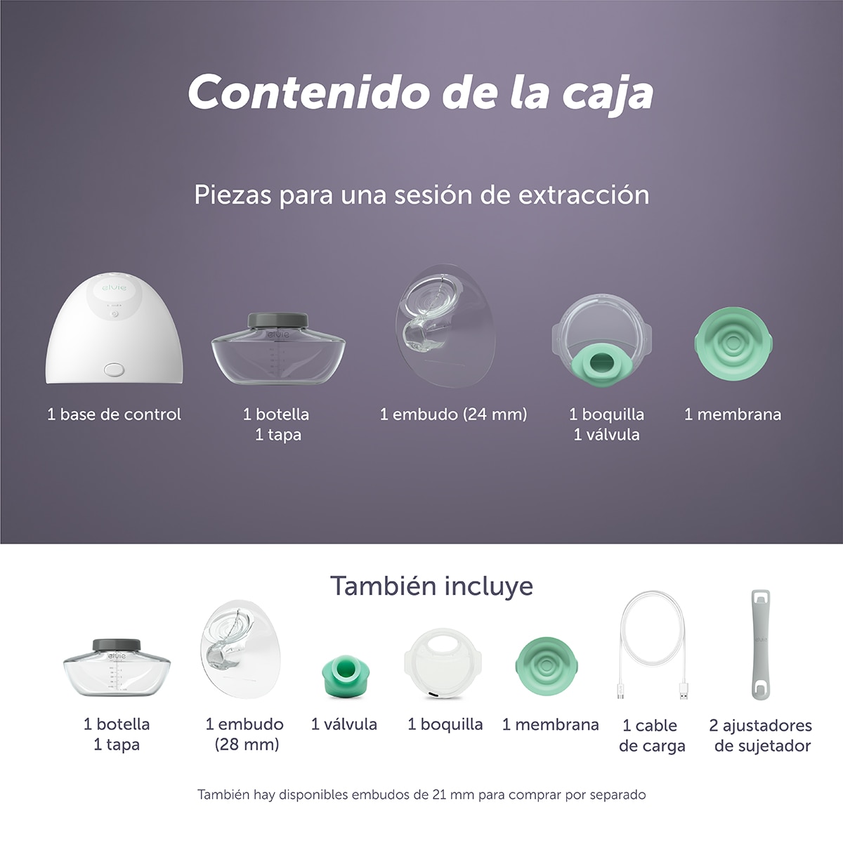 Bomba Tira-Leite Elétrica Portátil Dupla Branco-7