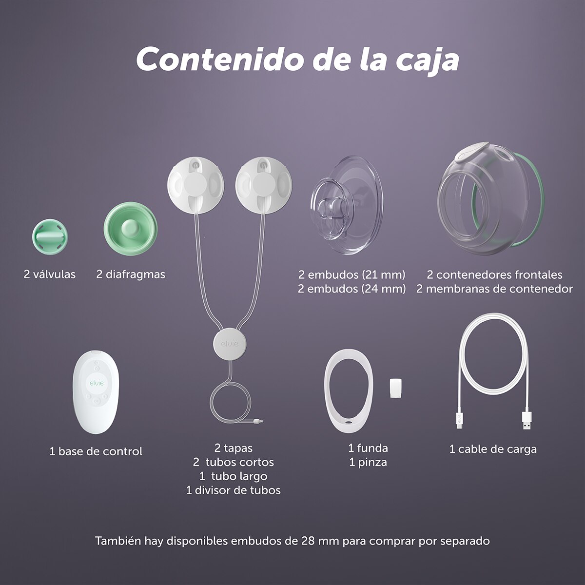Bomba Tira-Leite Portátil Dupla Stride Branco-6