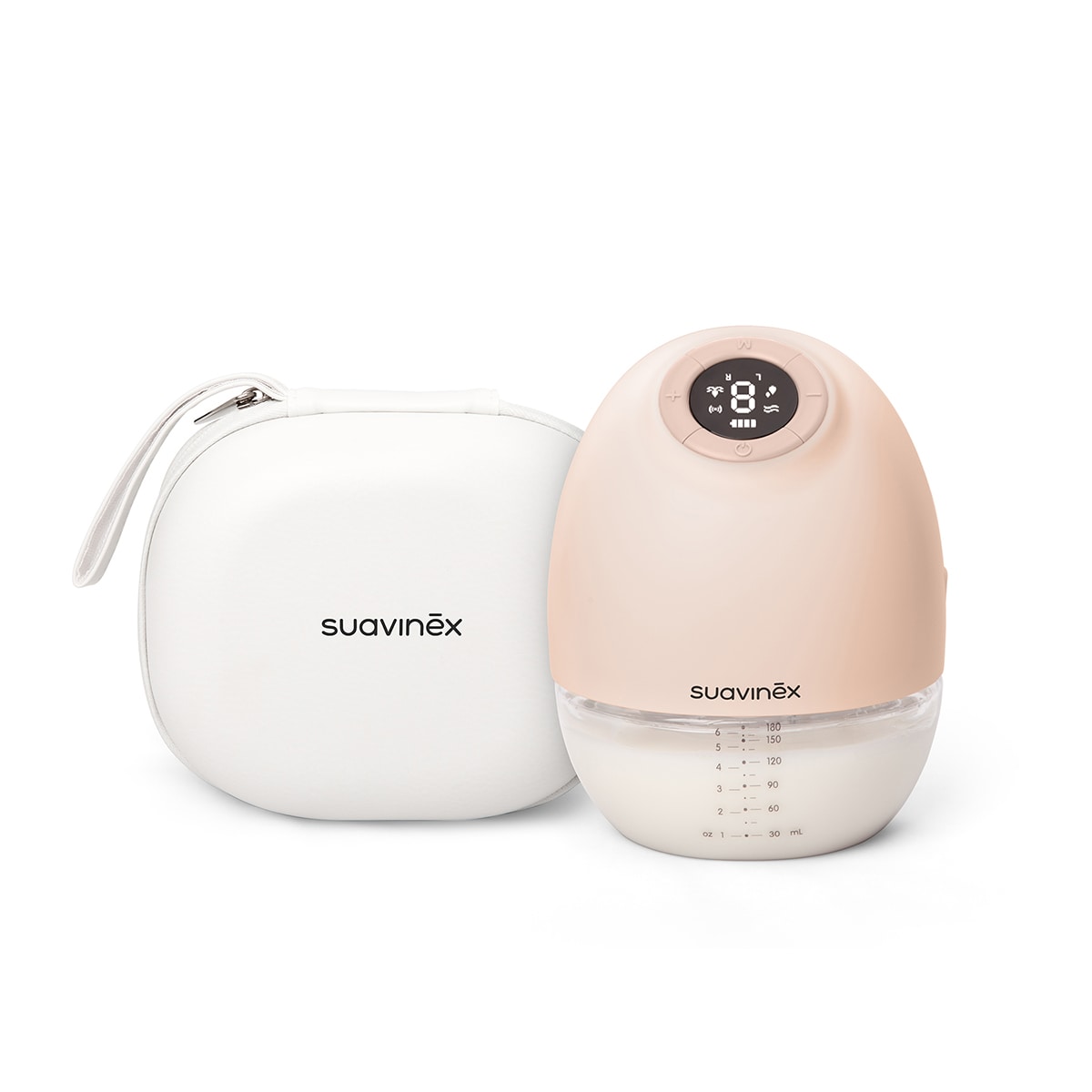 Bomba Tira-Leite Mãos Livres Rosa-2