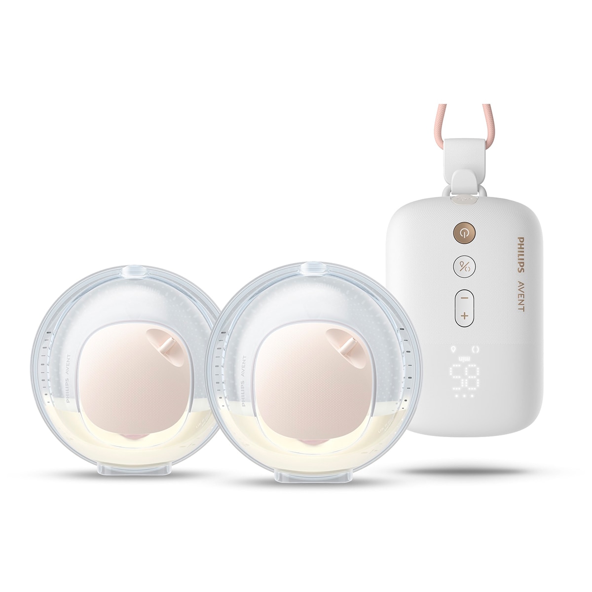 Sacaleches eléctrico doble Philips Avent manos libres