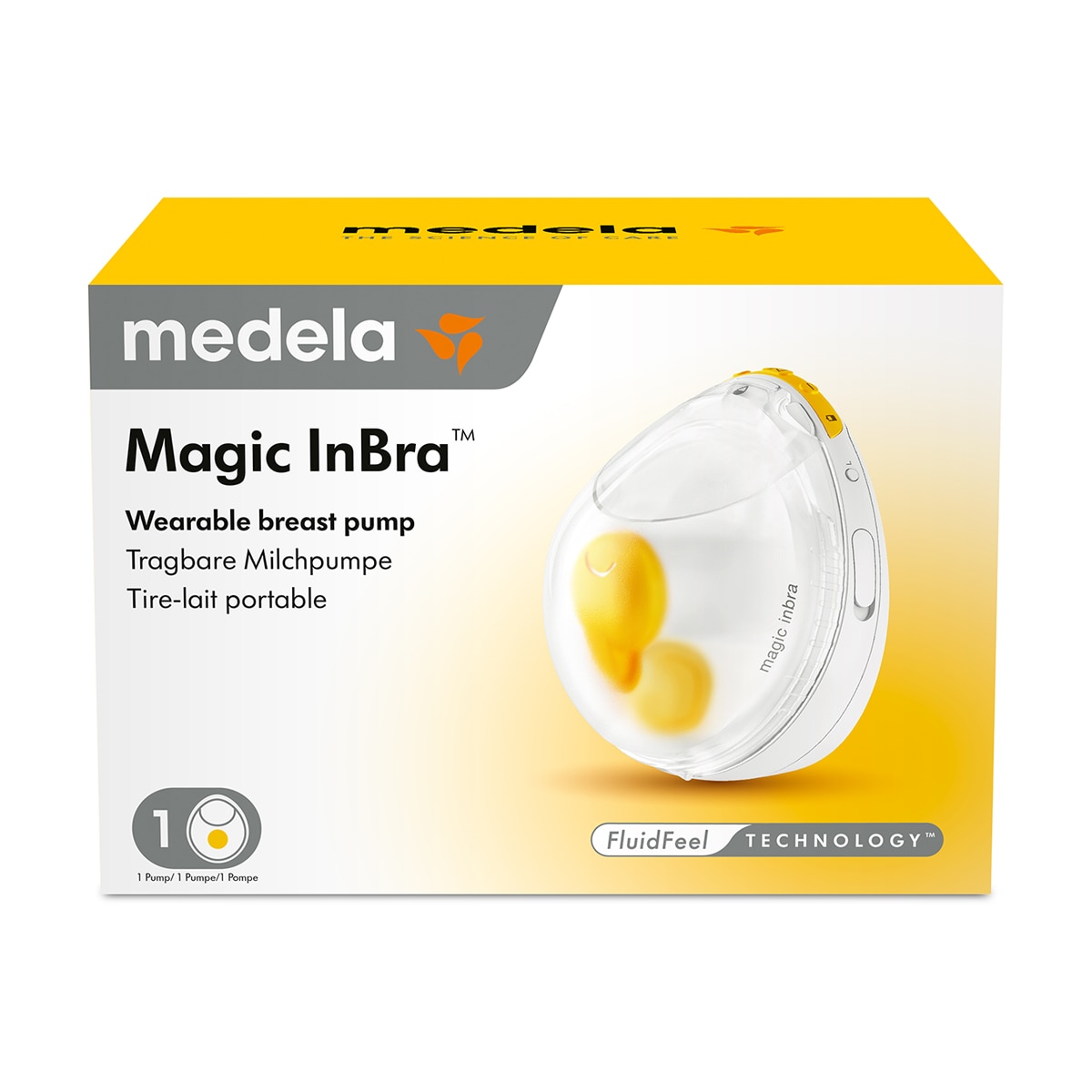 Imagem 0 de Bomba Tira-Leite Elétrica sem Cabos Magic In Bra Simples