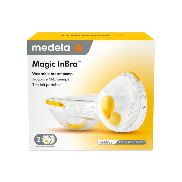 Imagem 0 de Bomba Tira-Leite Elétrica sem Cabos Magic In Bra Dupla