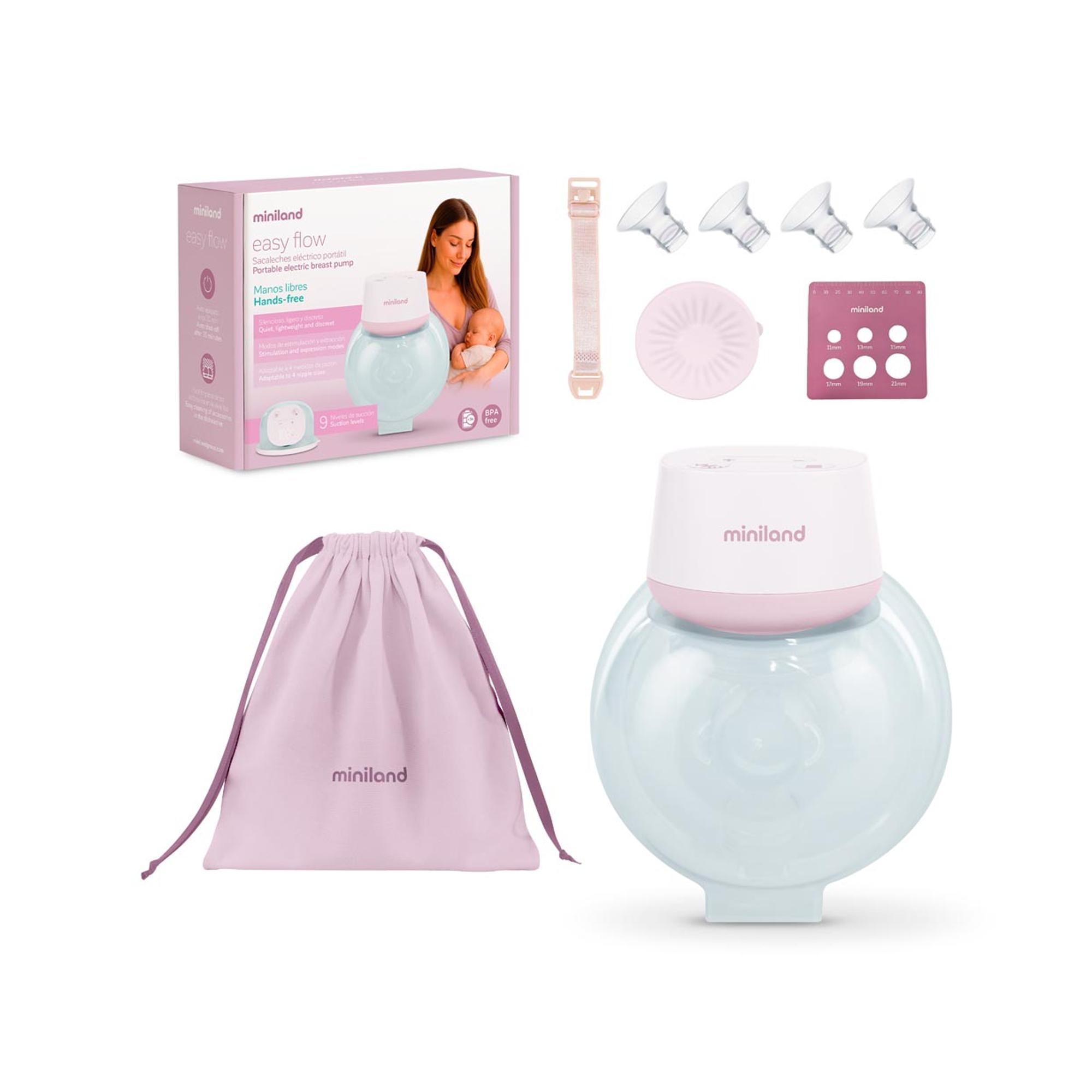 Imagem 0 de Bomba Tira-Leite Elétrica Miniland Easy Flow Mãos-Livres