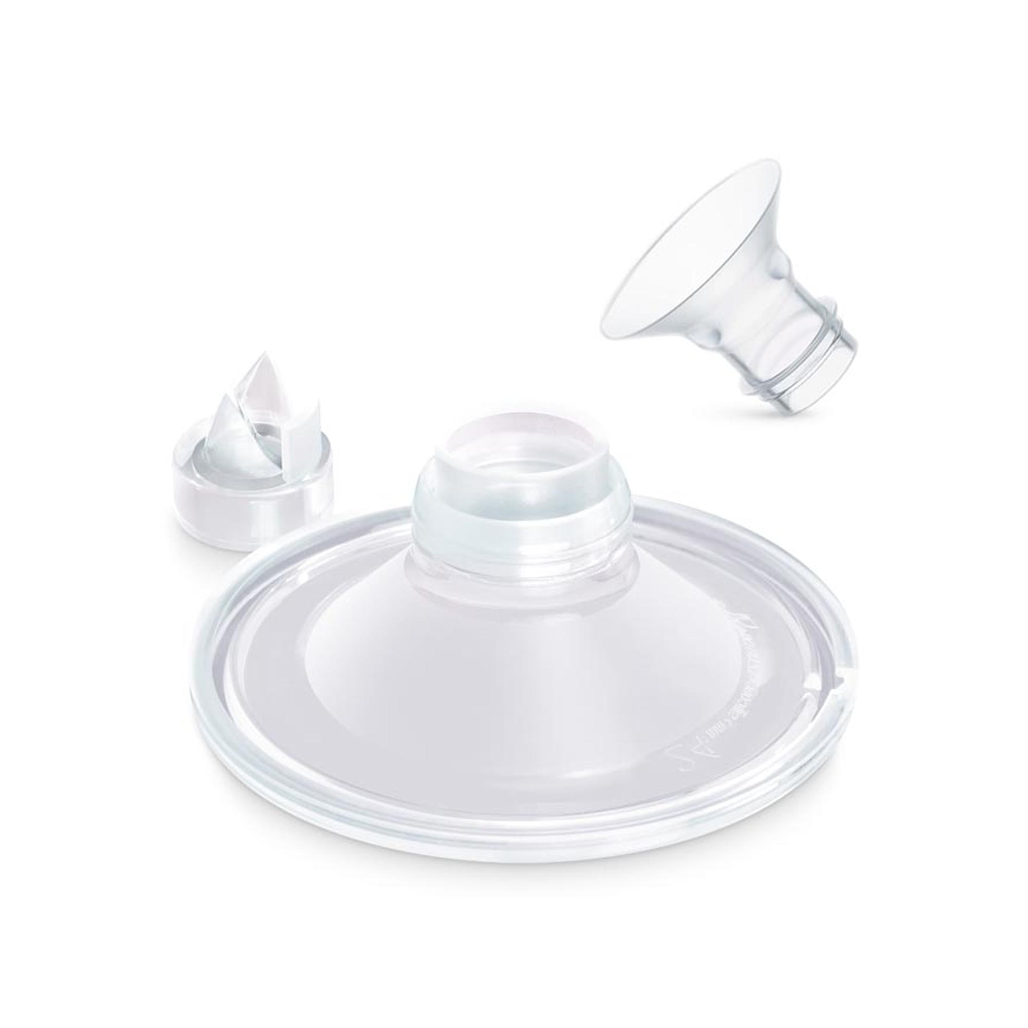 Embudos adicionales sacaleches Miniland Easy Flow - Cristal Cristal-1