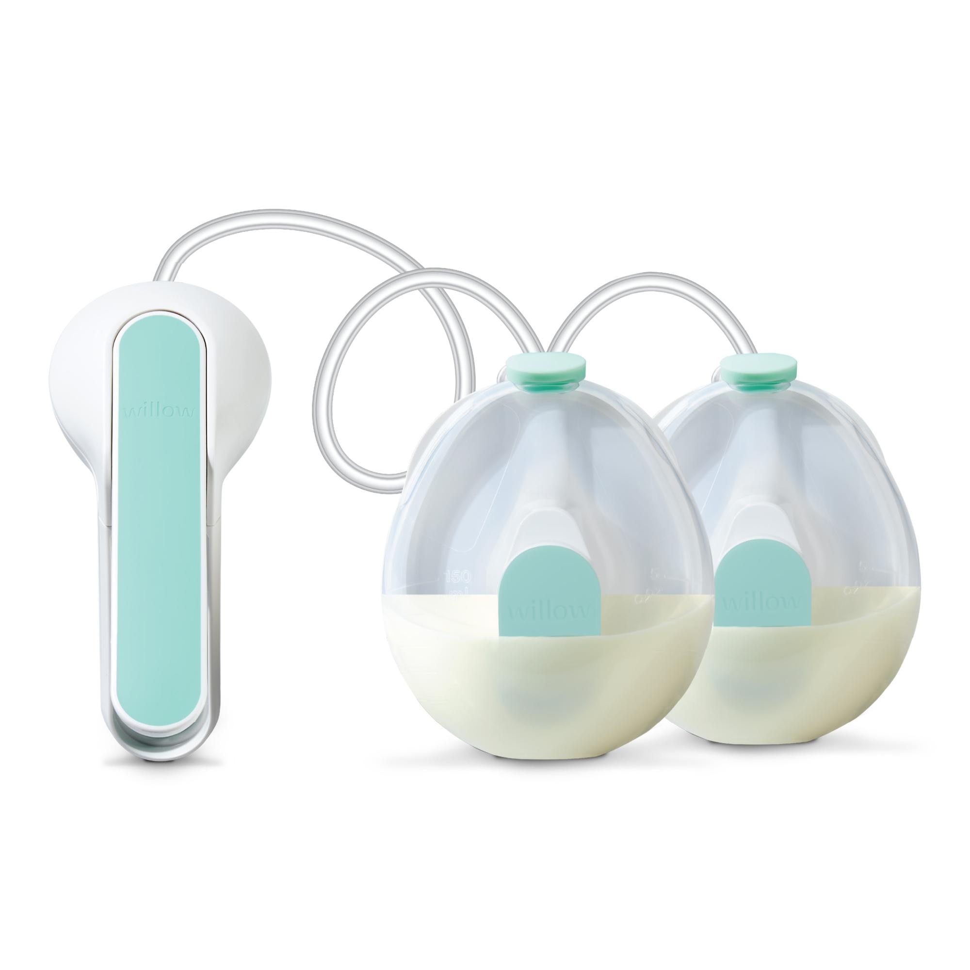 Imagen 0 de Sacaleches manual Elvie Wave doble manos libres Blanco