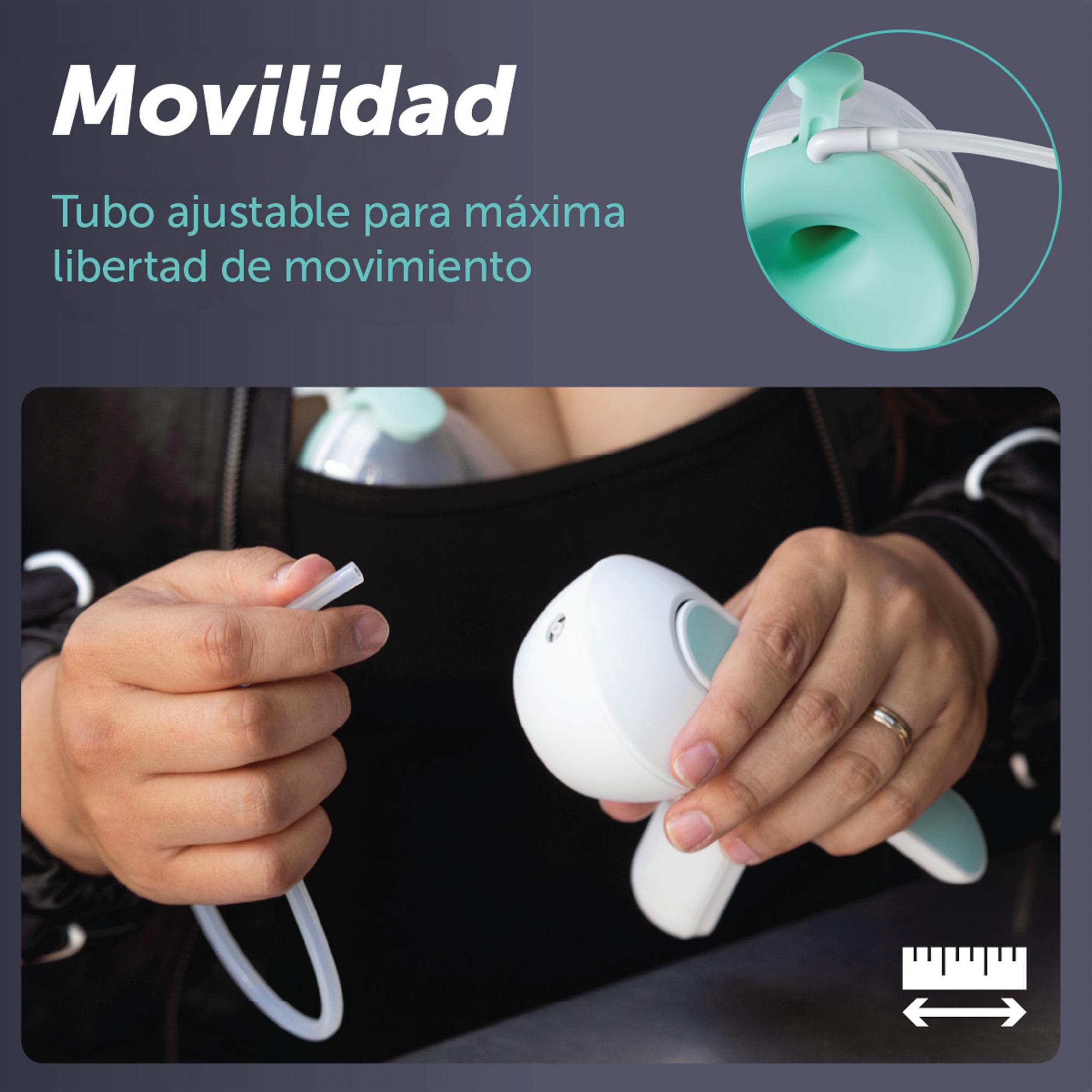 Sacaleches manual Elvie Wave doble manos libres - Blanco Blanco-6