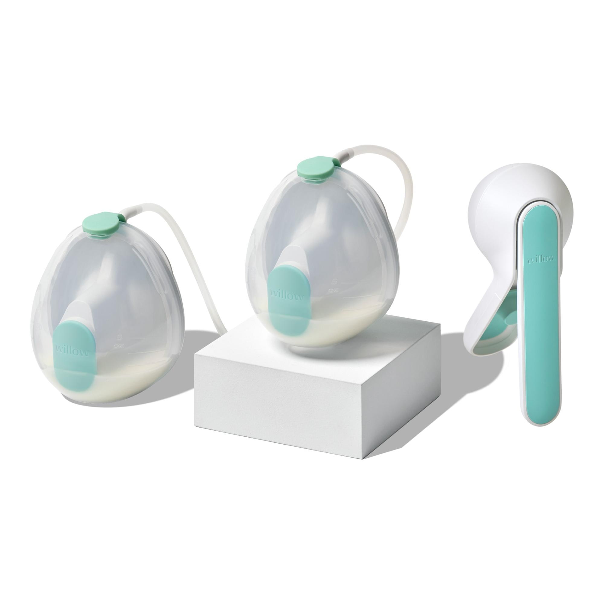 Sacaleches manual Elvie Wave doble manos libres - Blanco Blanco-12