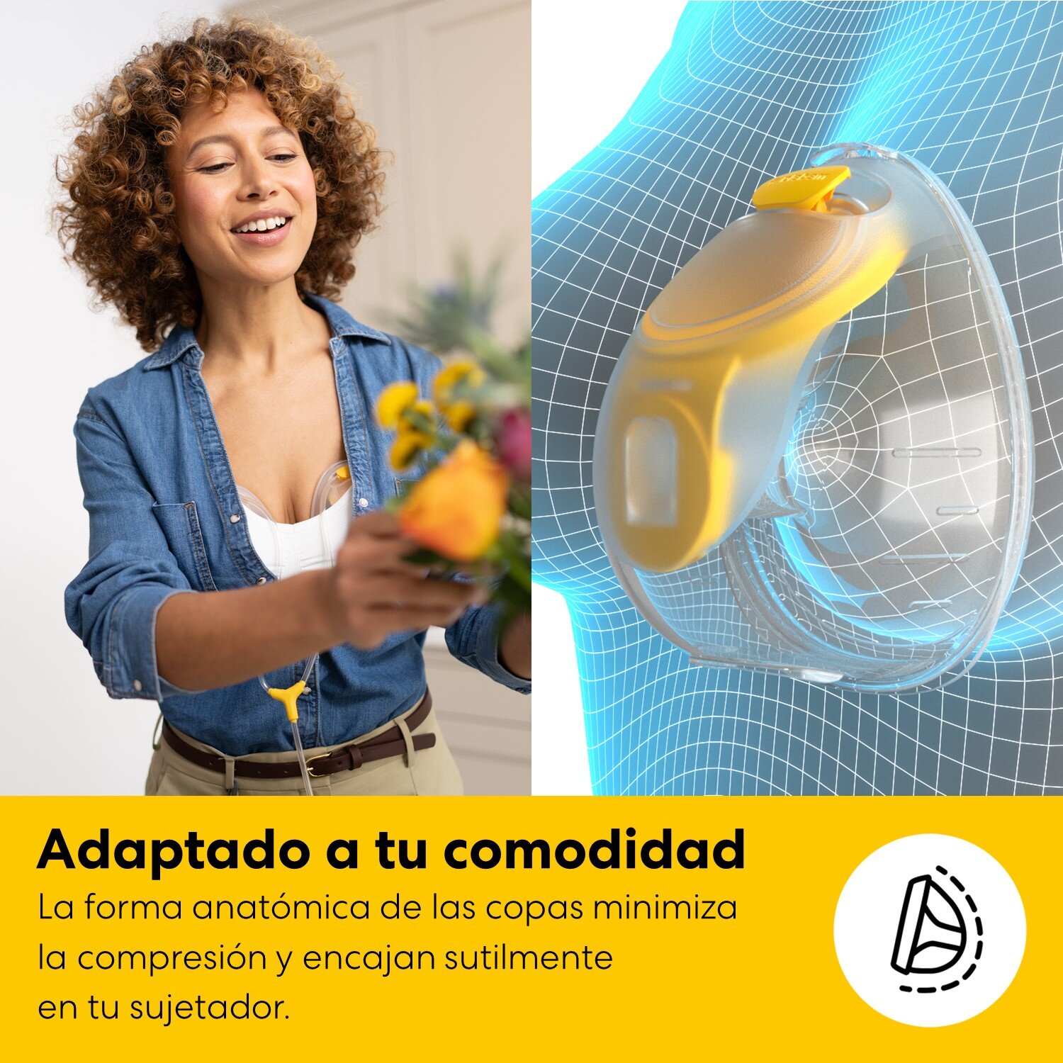 Bomba Tira-Leite Elétrica Medela Freestyle Mini Mãos Livres Branco-4