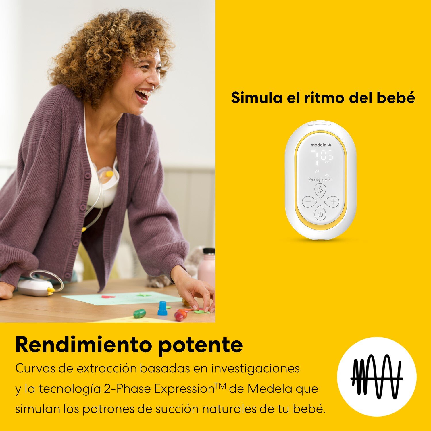 Bomba Tira-Leite Elétrica Medela Freestyle Mini Mãos Livres Branco-5