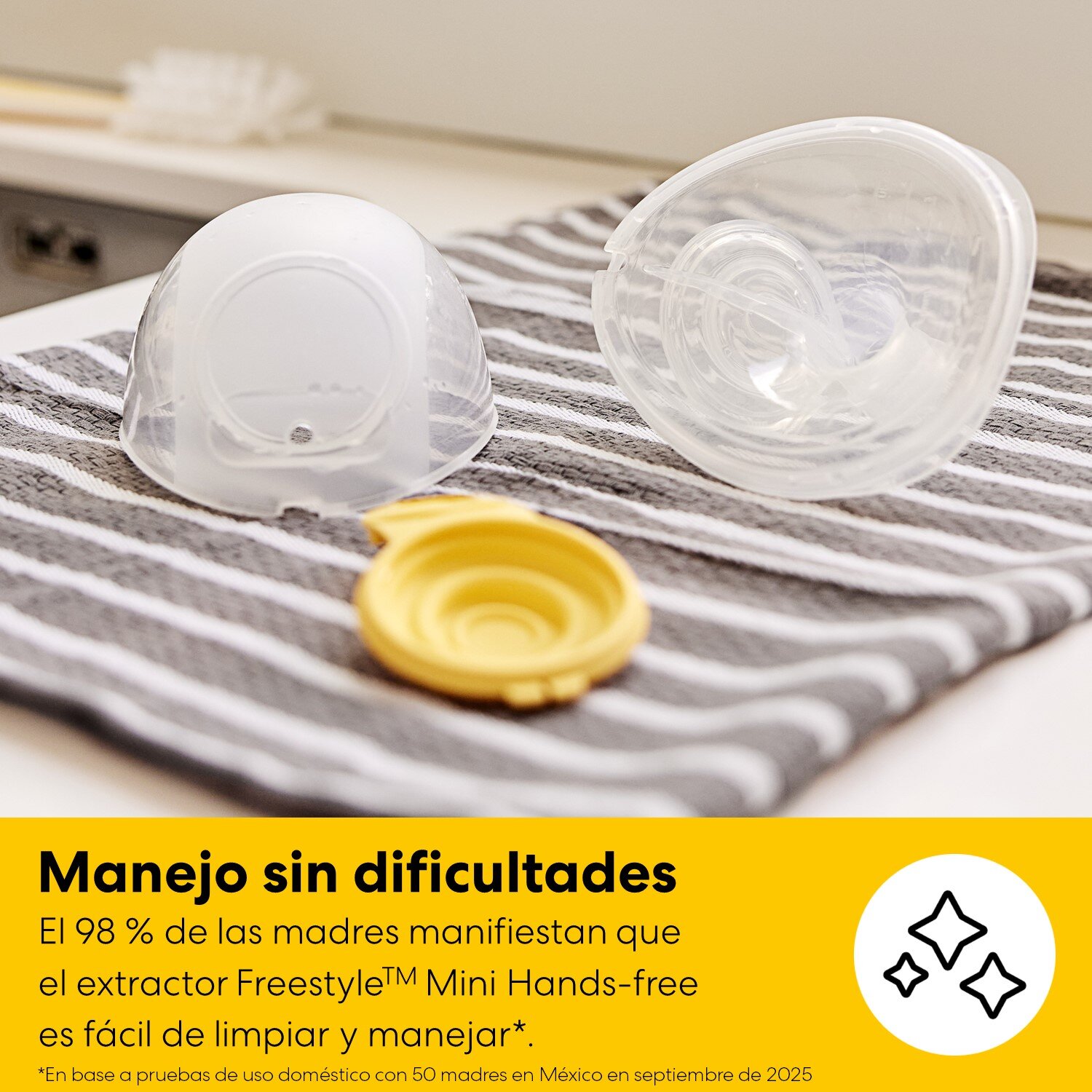 Bomba Tira-Leite Elétrica Medela Freestyle Mini Mãos Livres Branco-9