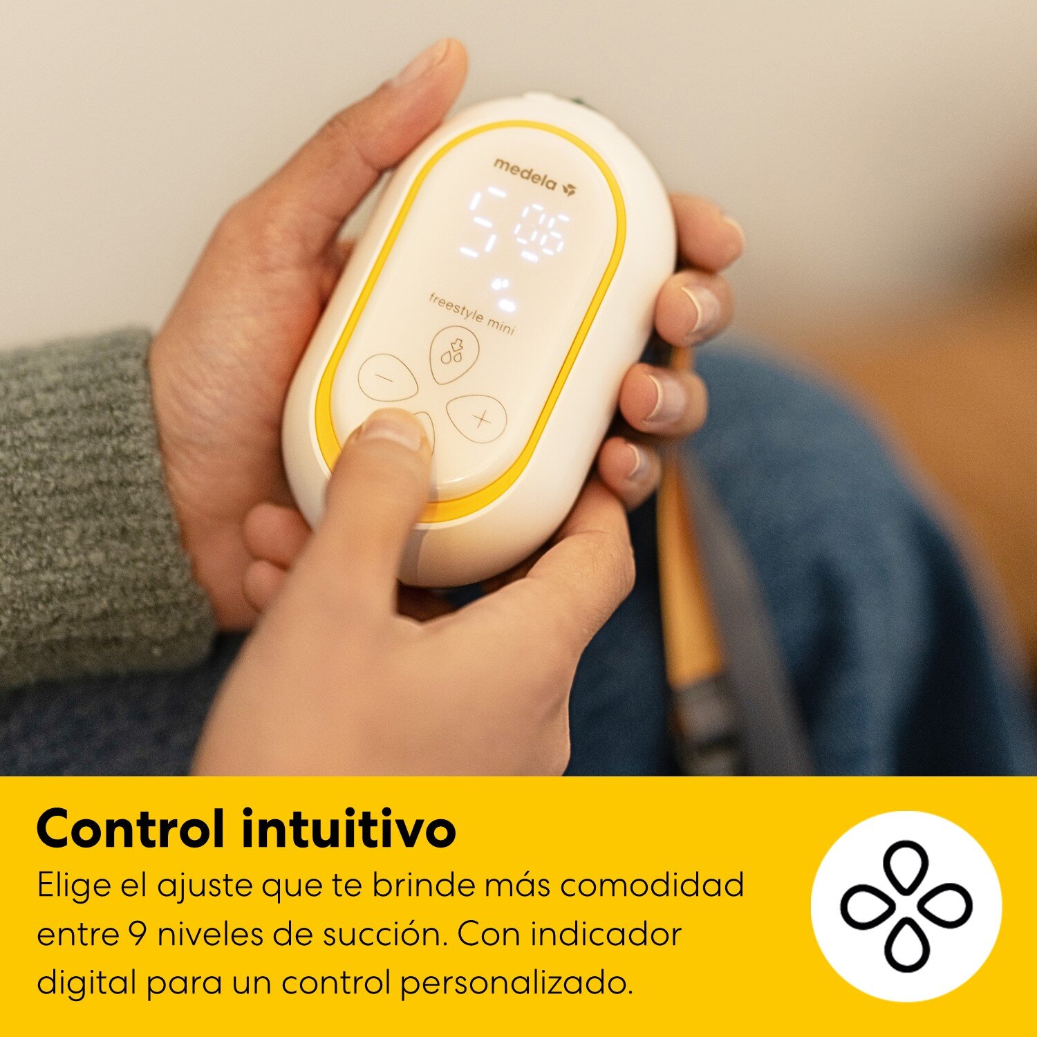 Bomba Tira-Leite Elétrica Medela Freestyle Mini Mãos Livres Branco-10