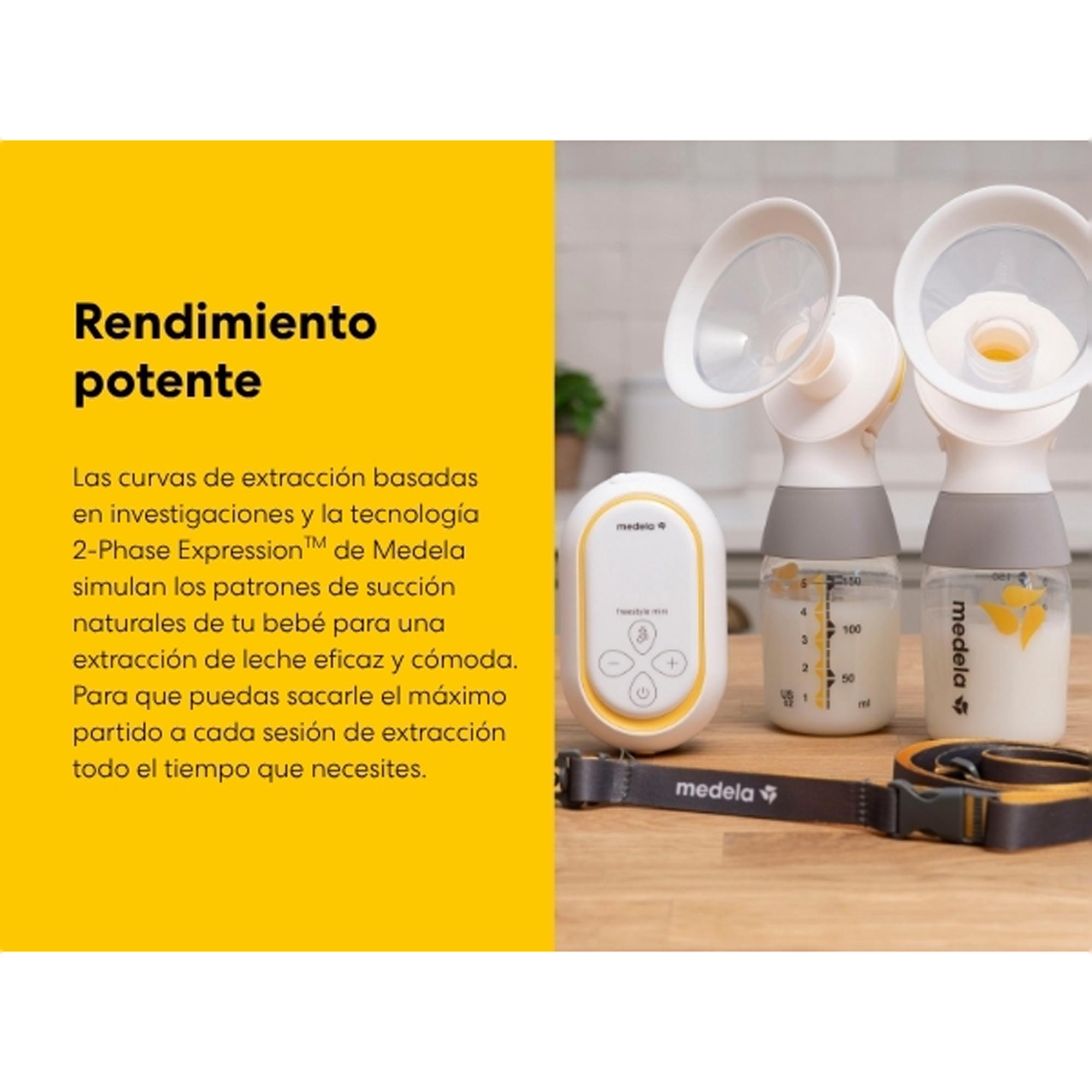 Extrator de Leite Elétrico Duplo Medela Freestyle mini Classic Branco-7