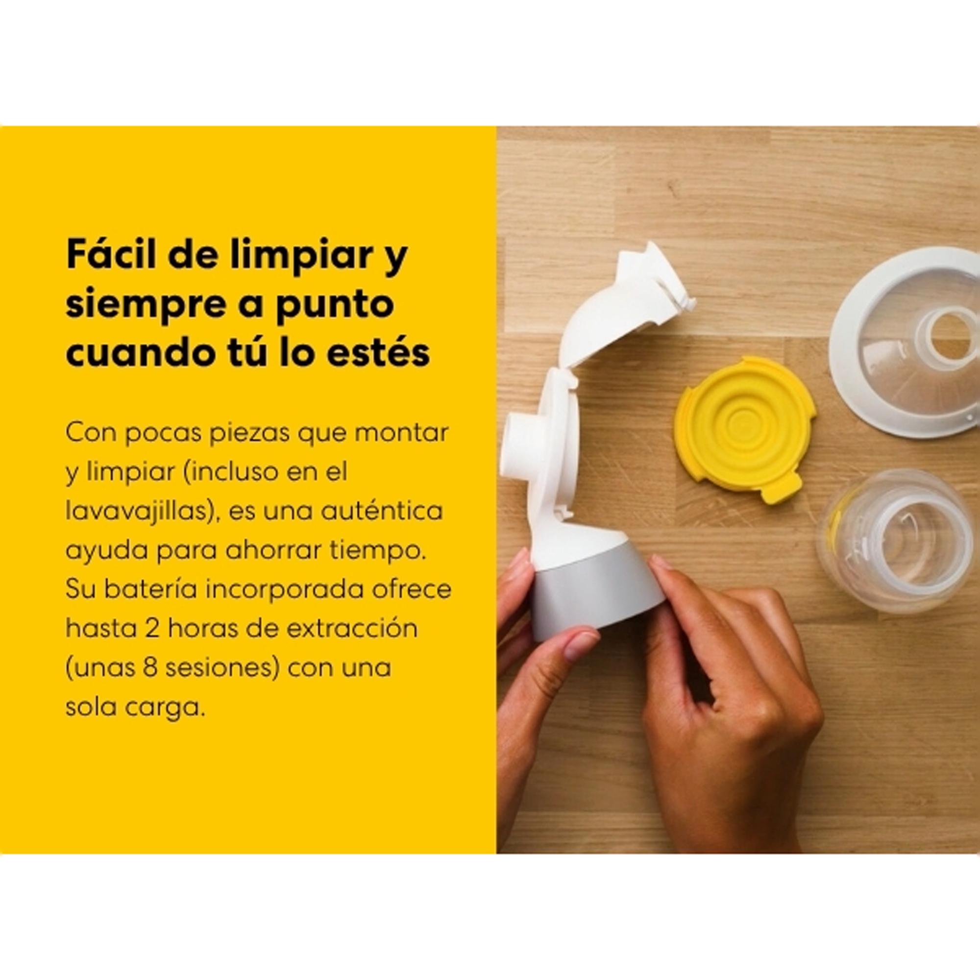 Extrator de Leite Elétrico Duplo Medela Freestyle mini Classic Branco-8