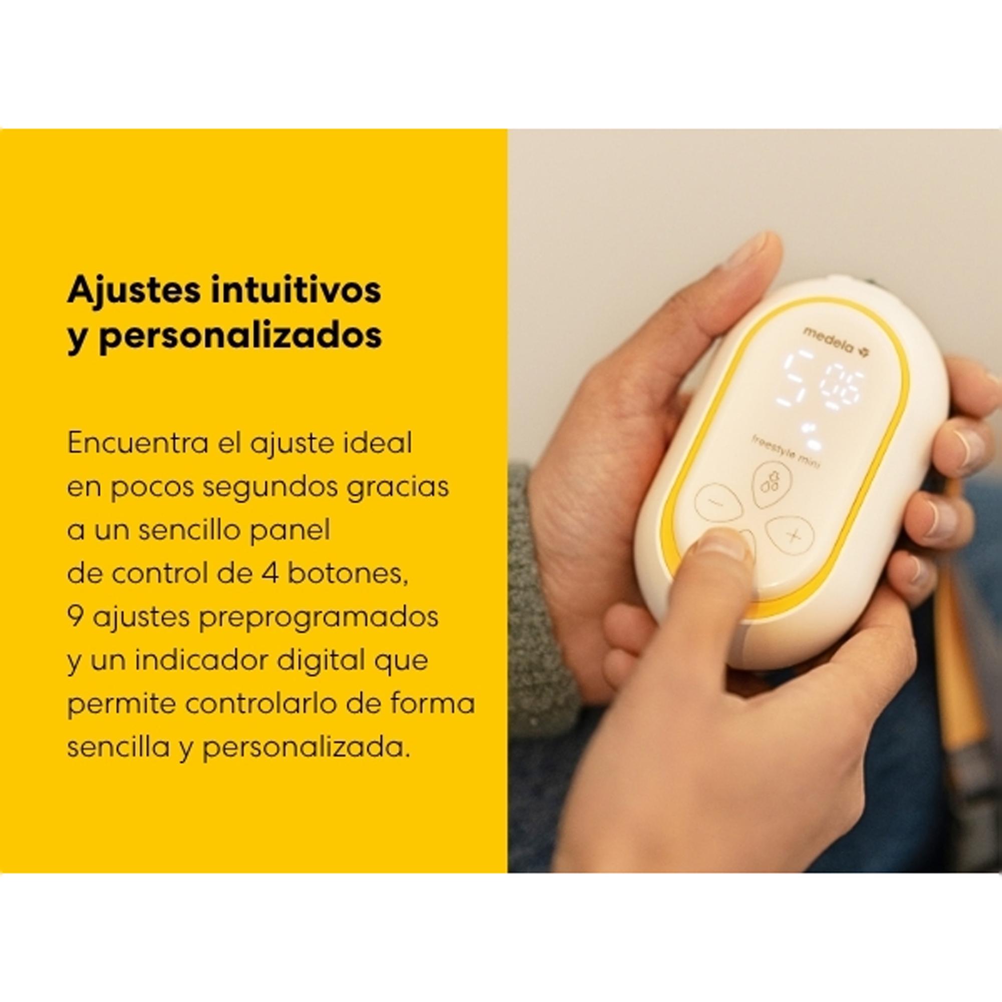 Extrator de Leite Elétrico Duplo Medela Freestyle mini Classic Branco-9