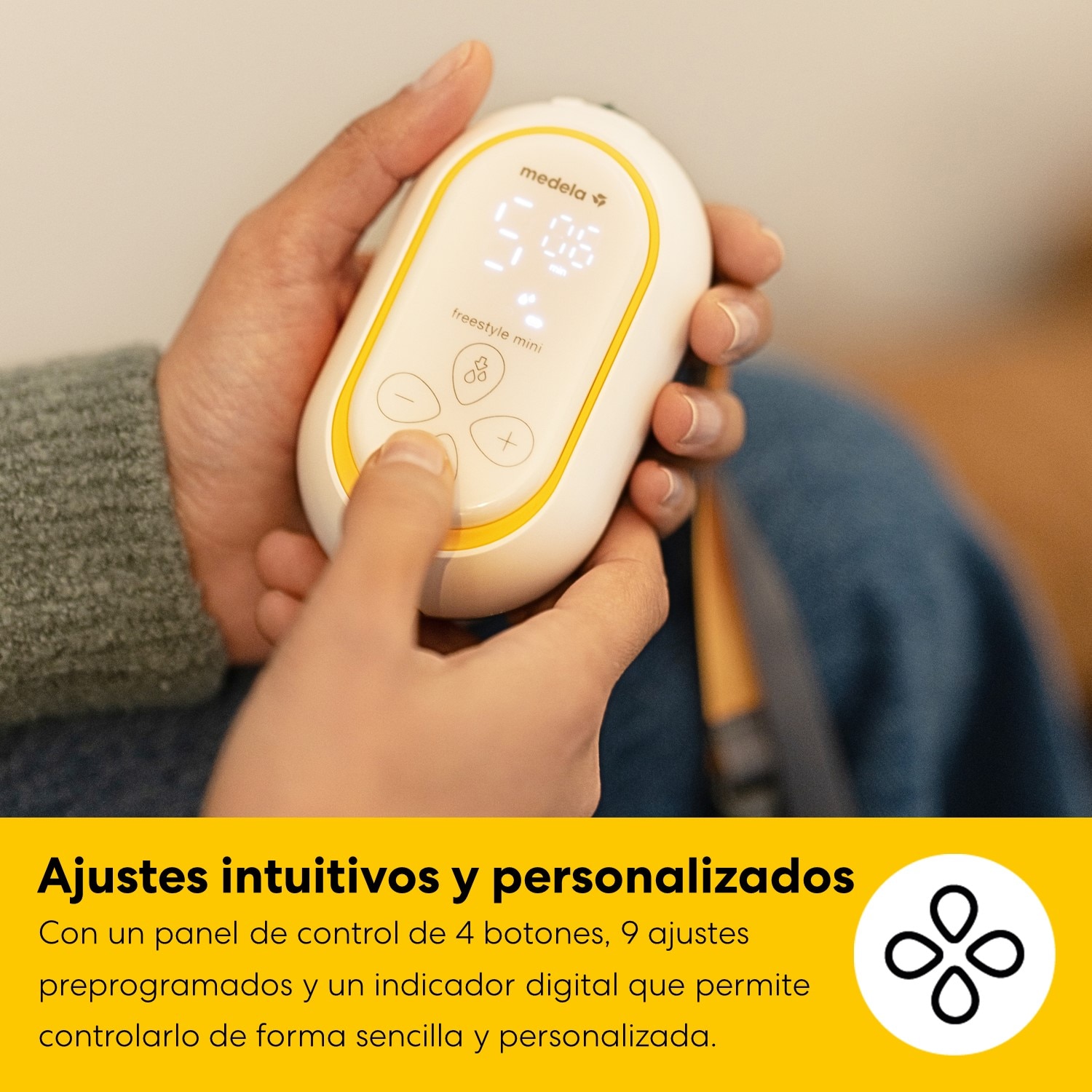 Extrator de Leite Elétrico Duplo Medela Freestyle mini Classic Branco-19