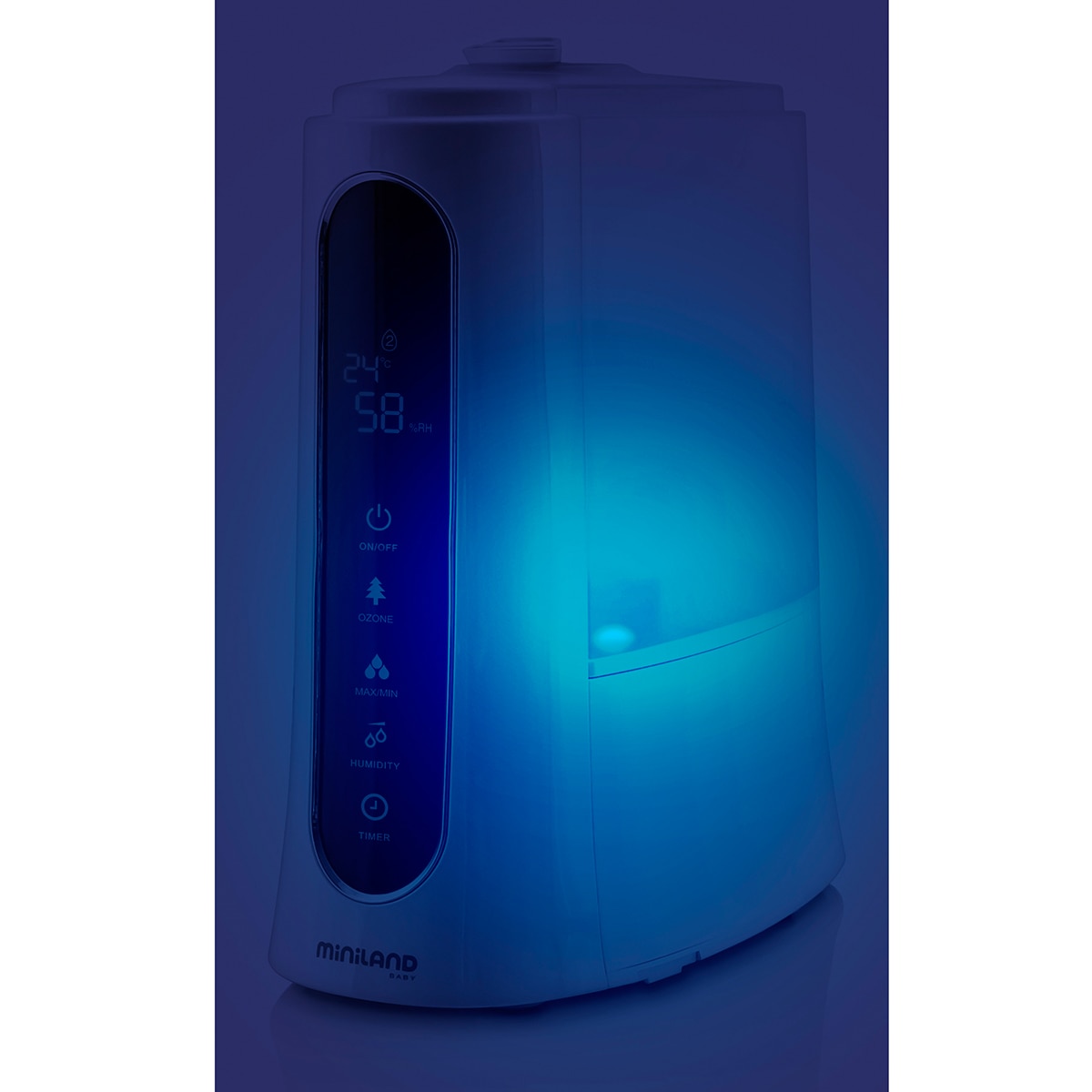 Humidificador de Ozono Baby Humitouch Pure - 5 L Branco / Cinzento-5