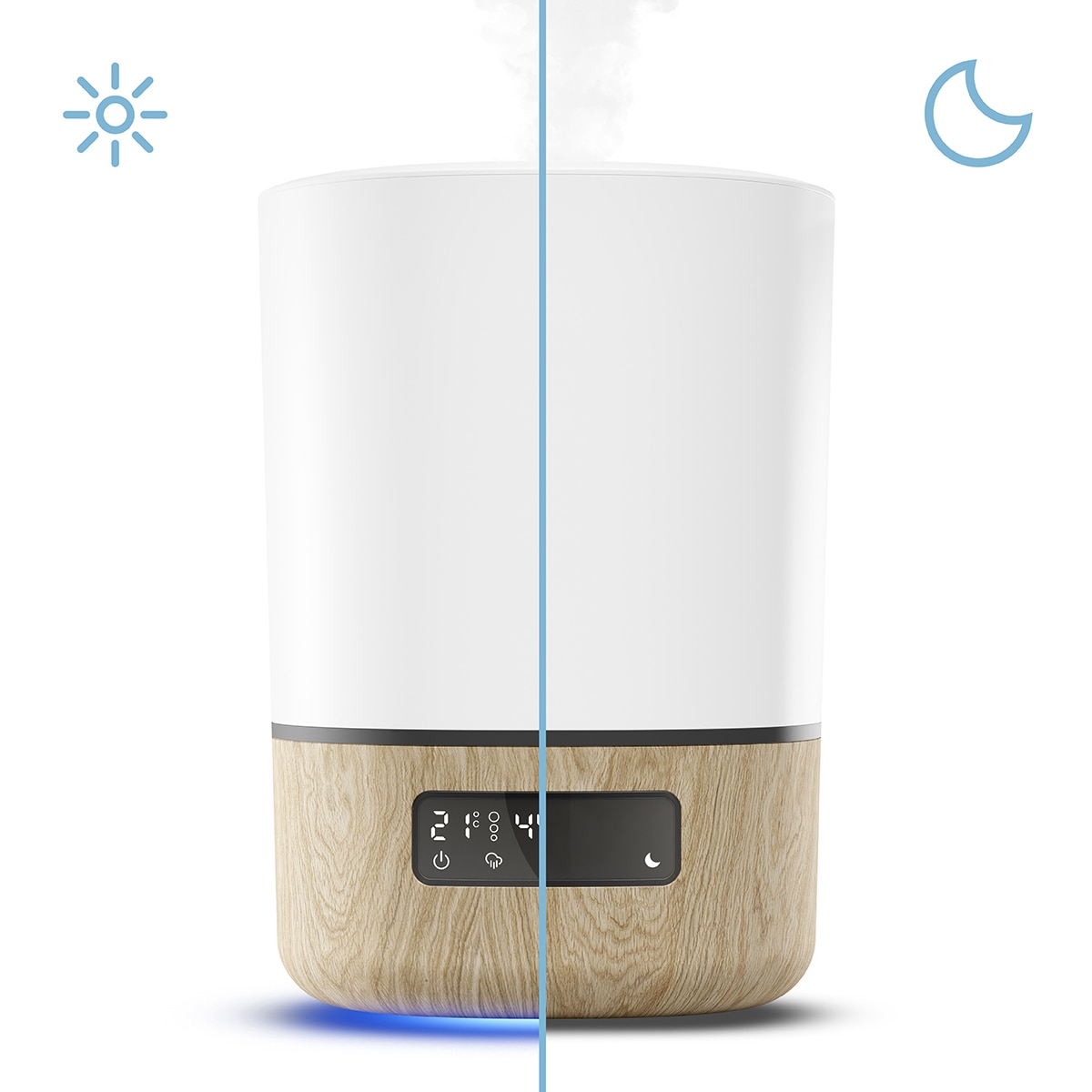 Humidificador com Wi-Fi Breathe Branco-7