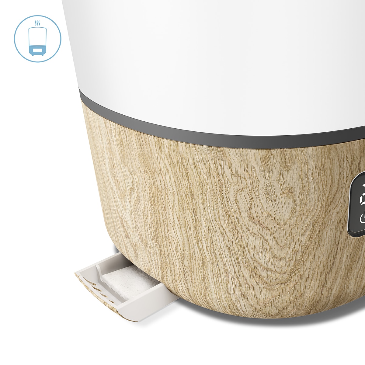 Humidificador com Wi-Fi Breathe Branco-11