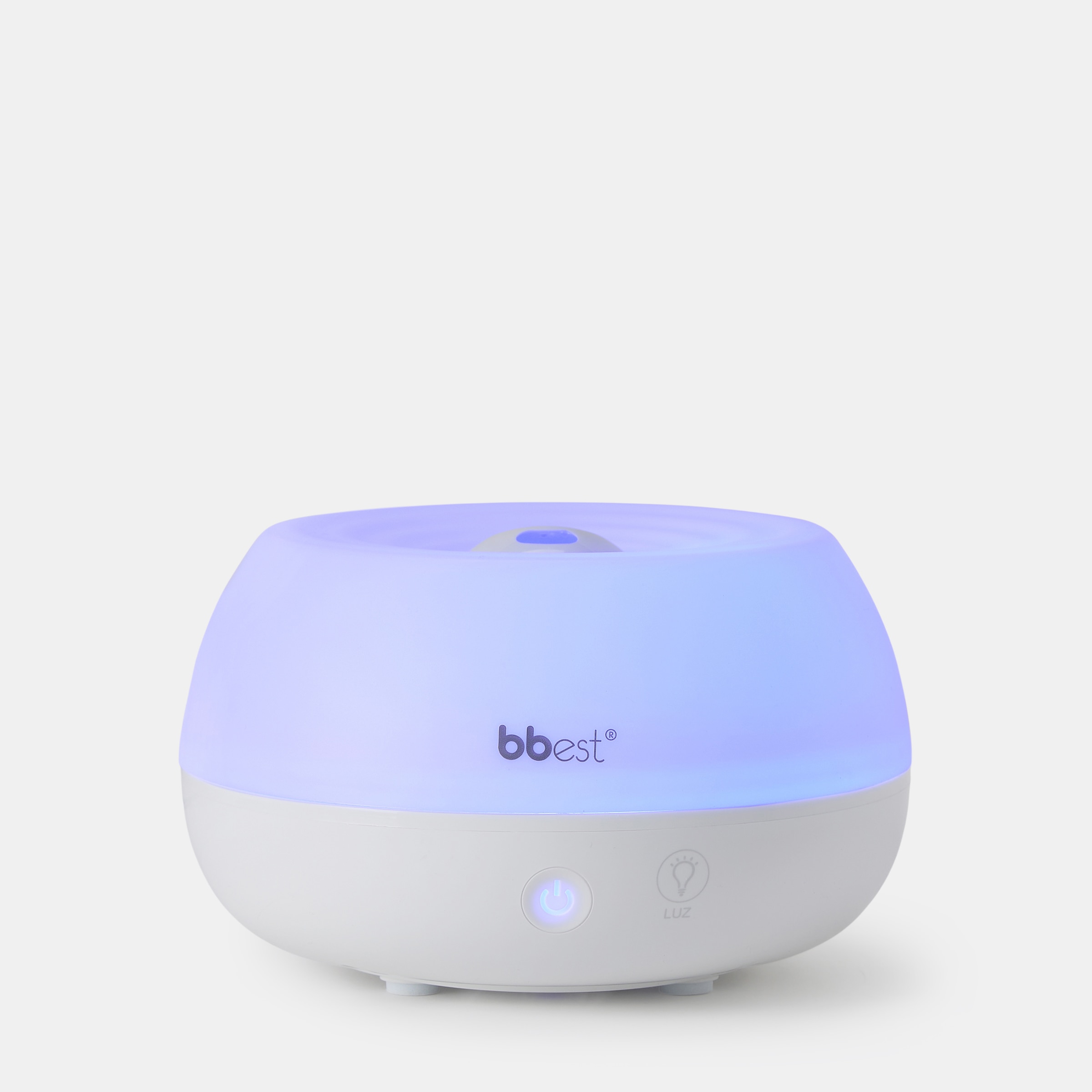 Humidificador 0,8 L com Luz de Presença Branco-2