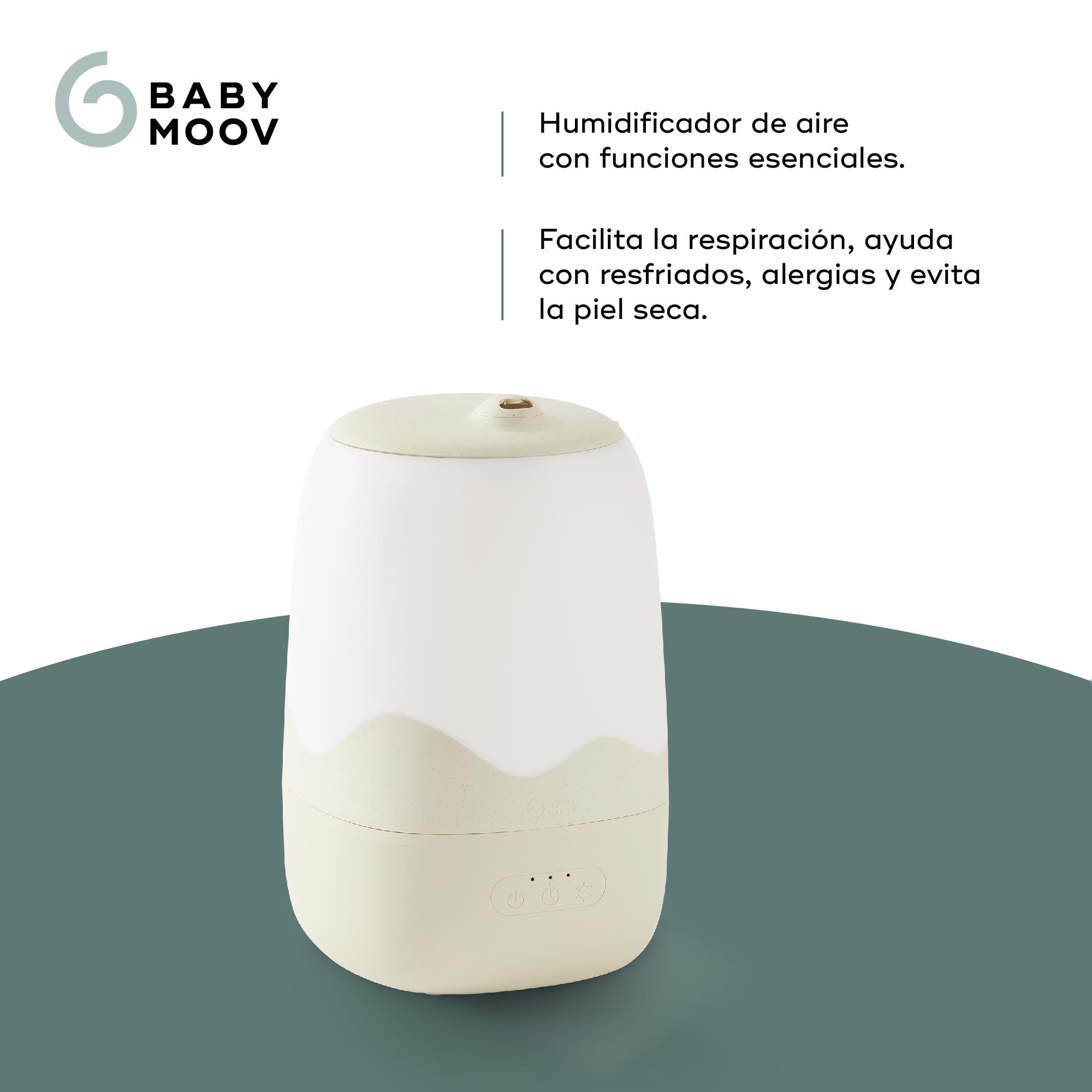 Humidificador de aire Babymoov con vapor frío Wave - Crudo Crudo-6