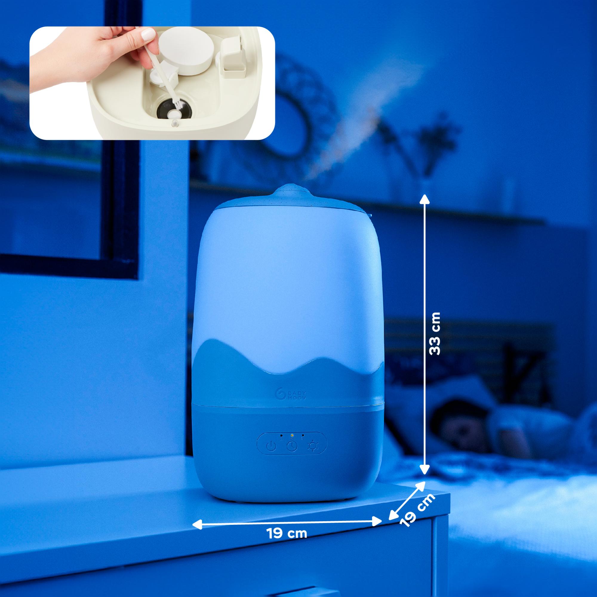 Humidificador de aire Babymoov con vapor frío Wave - Crudo Crudo-10