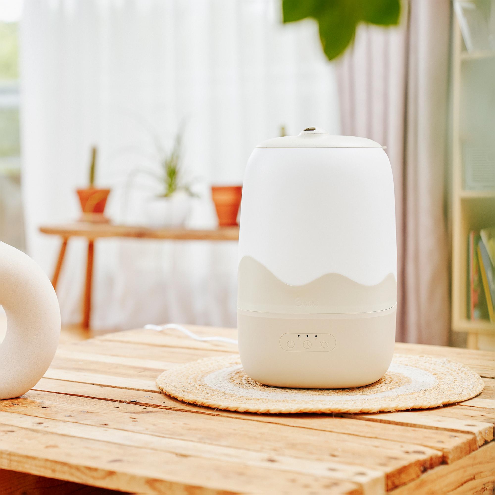 Humidificador de aire Babymoov con vapor frío Wave - Crudo Crudo-11