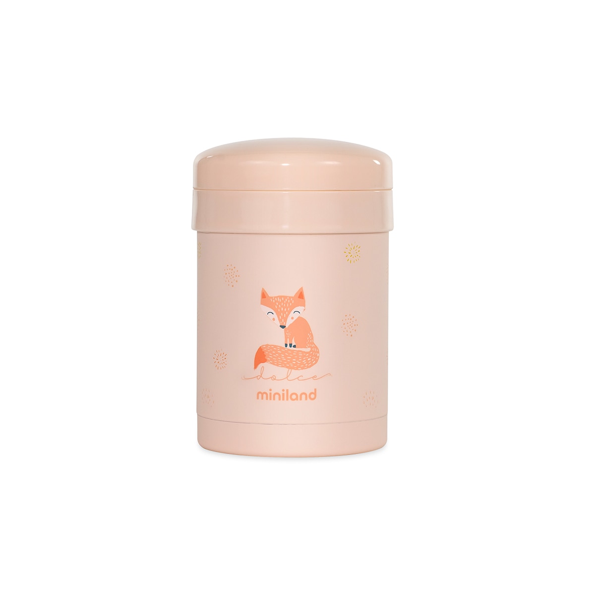 Termo sólidos Miniland Thermetic 700ml colección Dolce - Rosa claro Rosa claro-2