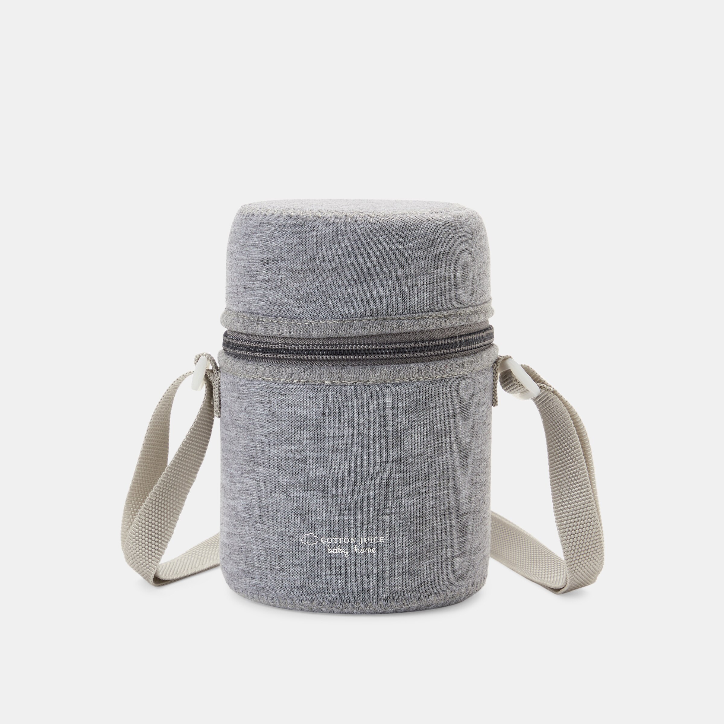 Termo para sólidos Cotton Juice Baby Home de acero inoxidable 500ml con funda - Verde Verde-4
