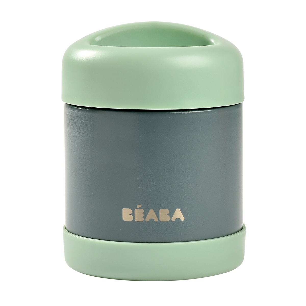 Termo inox isotérmico Béaba Thermo-portion 300ml - Verde claro Verde claro-2