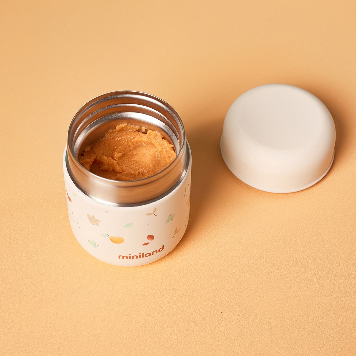 Termo de Sólidos Thermy Mini Coleção Valencia - 280 ml Creme-5