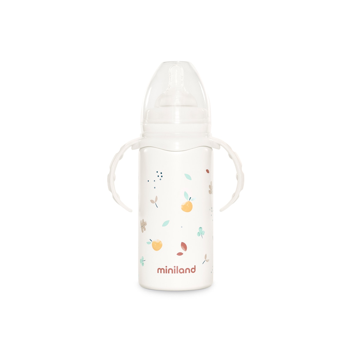 Miniland - Botella térmica con tetina Miniland thermobaby colección valencia.
