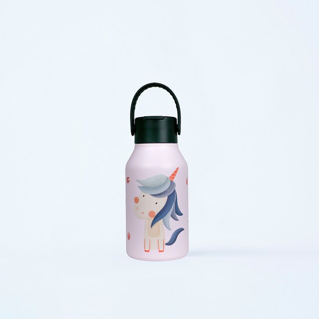 Imagen 0 de Botella térmica Runbott 350ml Unicornio colección Little Zoo