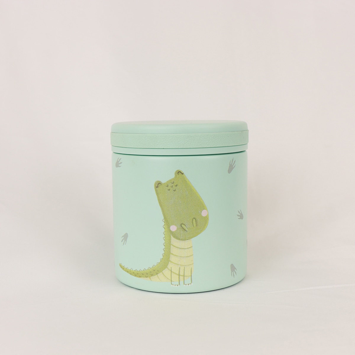 Termo sólidos Runbott Brunch cocodrilo colección Little Zoo Verde Agua-1