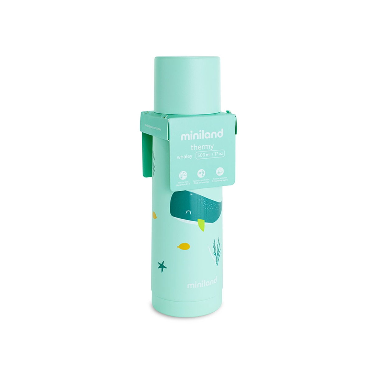Termo de Líquidos Thermy Coleção Ocean - 500 ml Verde-antiquário-6