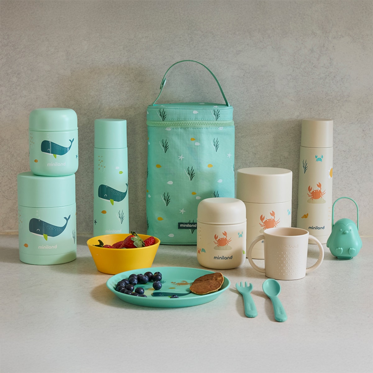 Termo de Sólidos Thermy Coleção Ocean - 600 ml Nacar-5