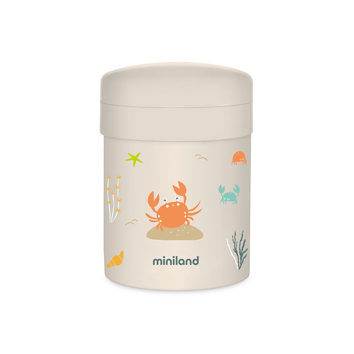 Imagen 0 de Termo sólidos Miniland Thermetic 700ml colección Ocean Beige