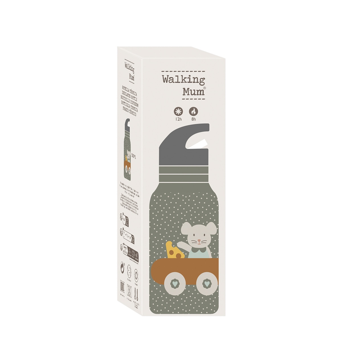 Garrafa Térmica Coleção Sintra - 500 ml Lã-4