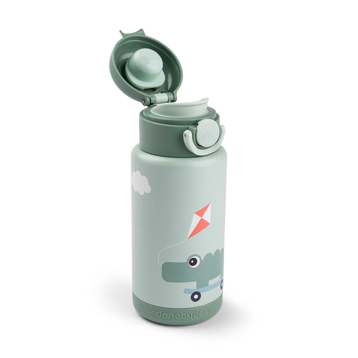 Garrafa Térmica - 380 ml Verde Água-2