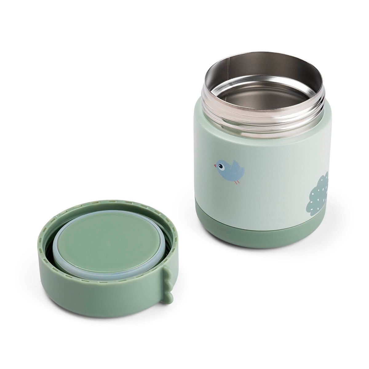 Termo sólidos Done by Deer 300ml Verde Água-2