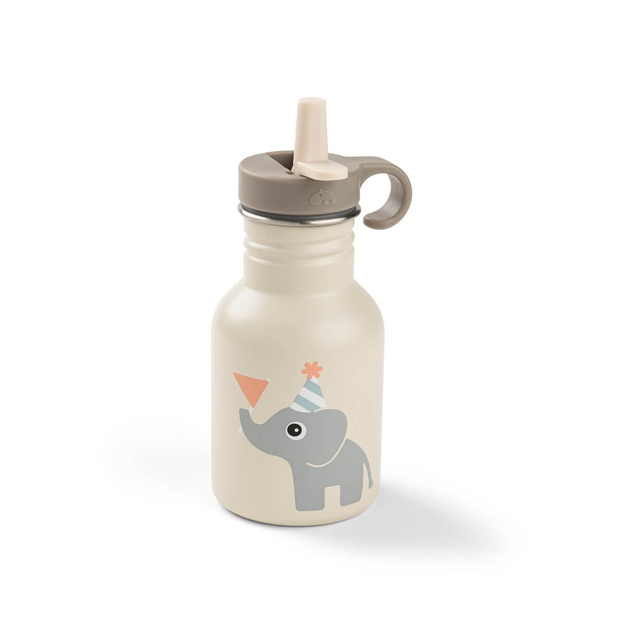 Garrafa Térmica de Alumínio com Bico Celebration - 350 ml Areia-2