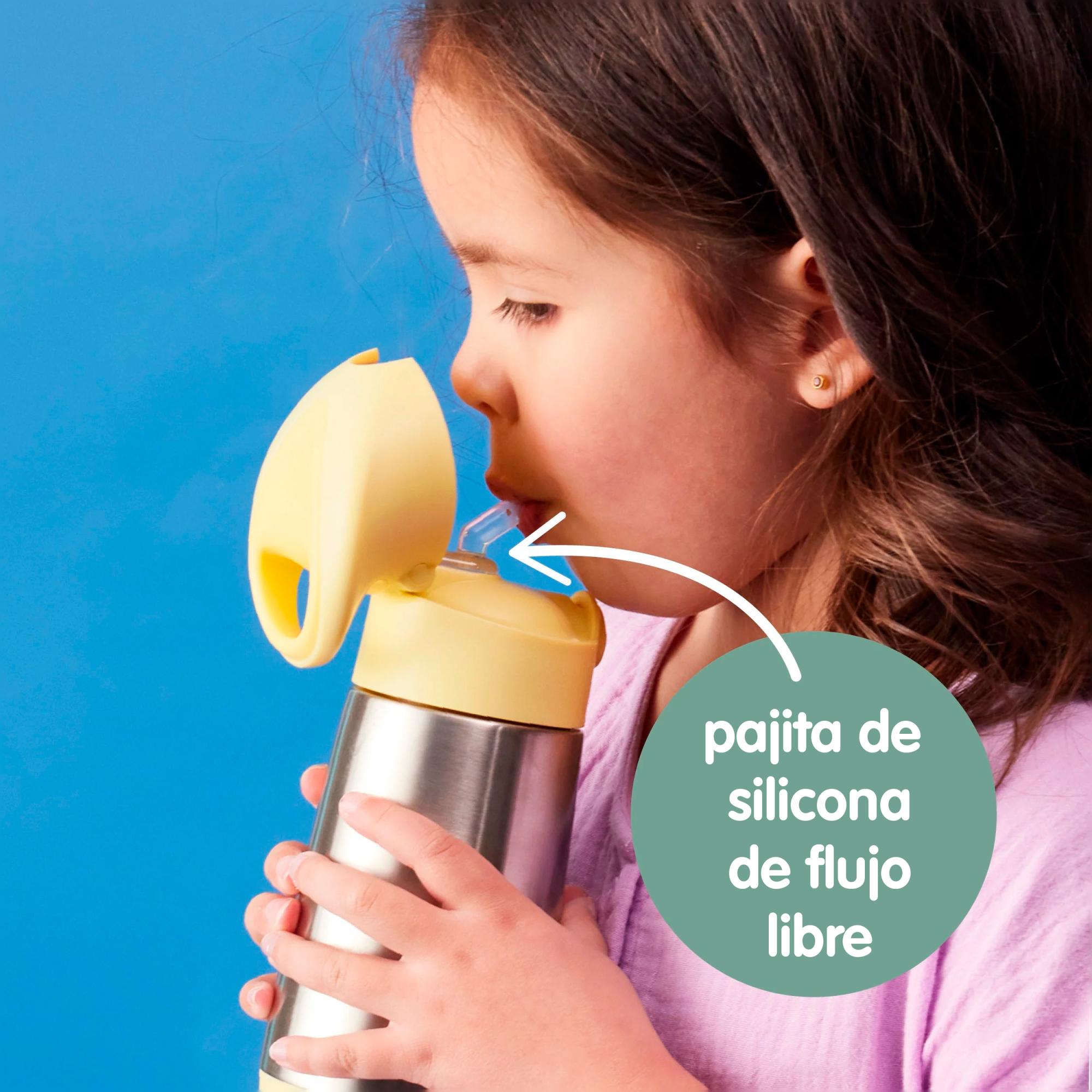 Botella isotérmica B.Box con pajita 350ml - Beige Sierra Beige Sierra-7