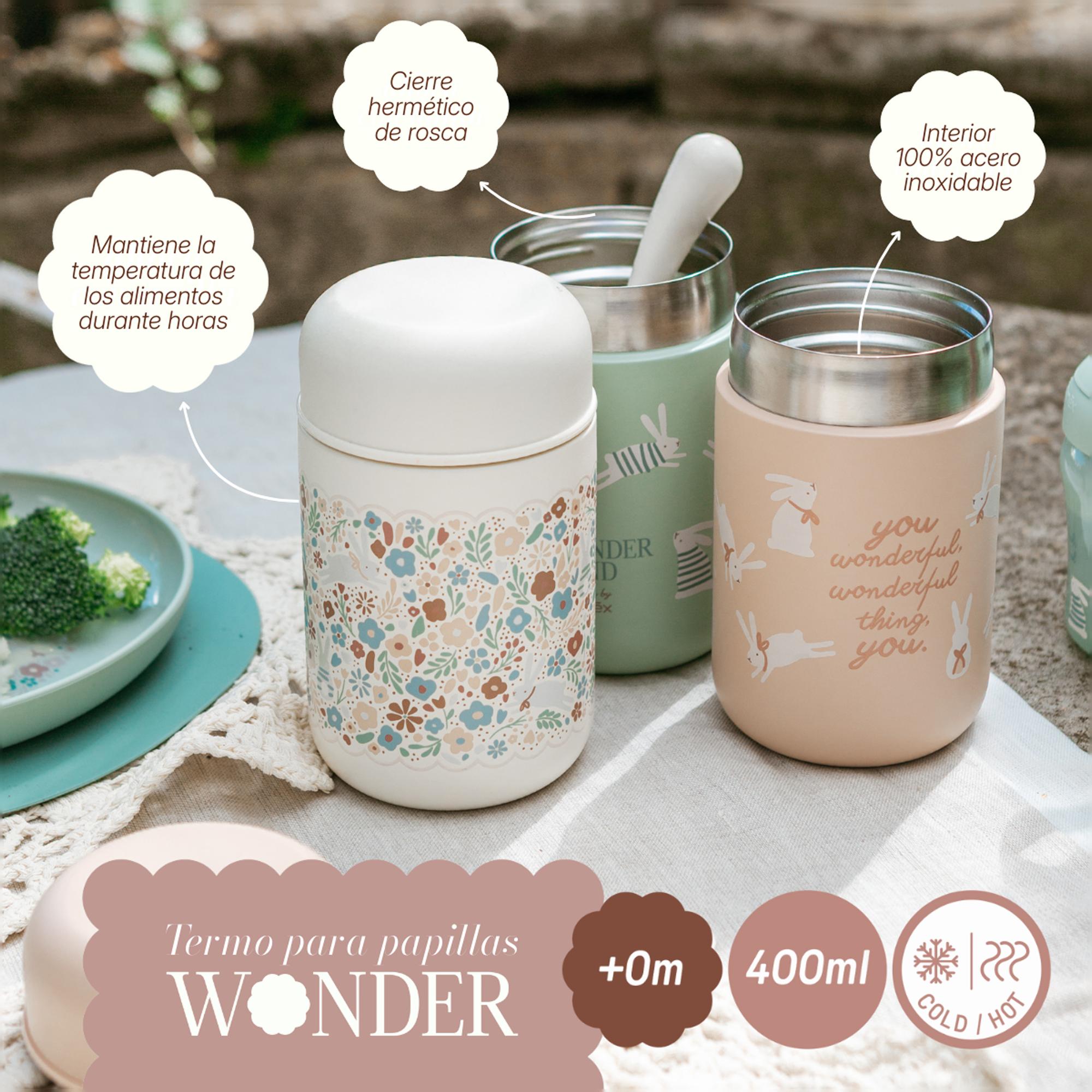 Termo para sólidos Suavinex 400 ml Wonderland Verde-antiquário-3