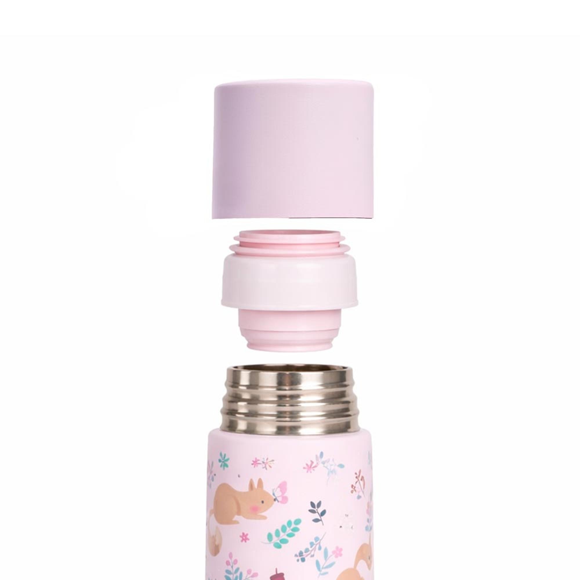 Termo líquidos Miniland Thermy 500ml colección Dreamland - Rosa claro Rosa claro-3
