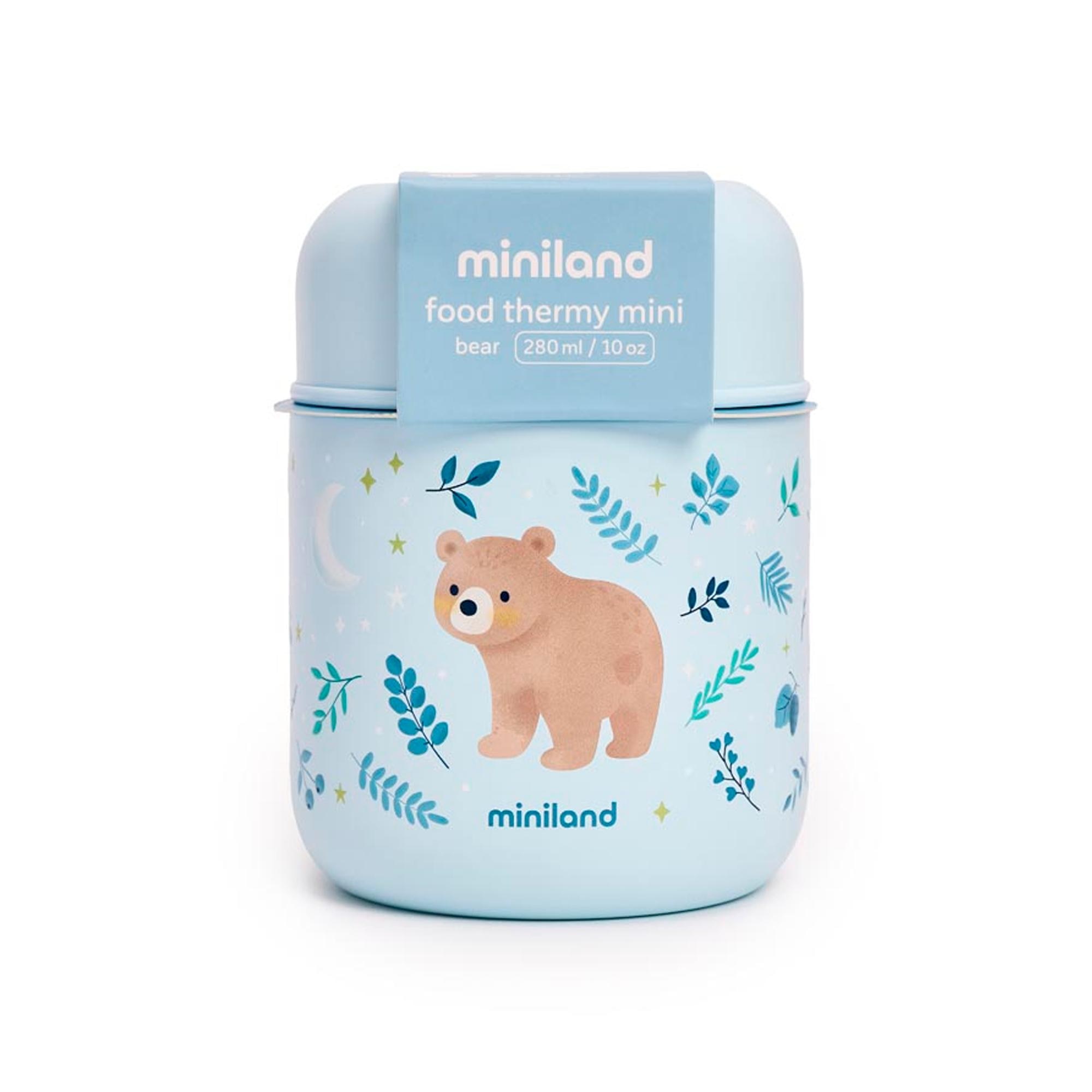 Termo sólidos Miniland Thermy mini 280ml colección Dreamland - Azul claro Azul claro-9