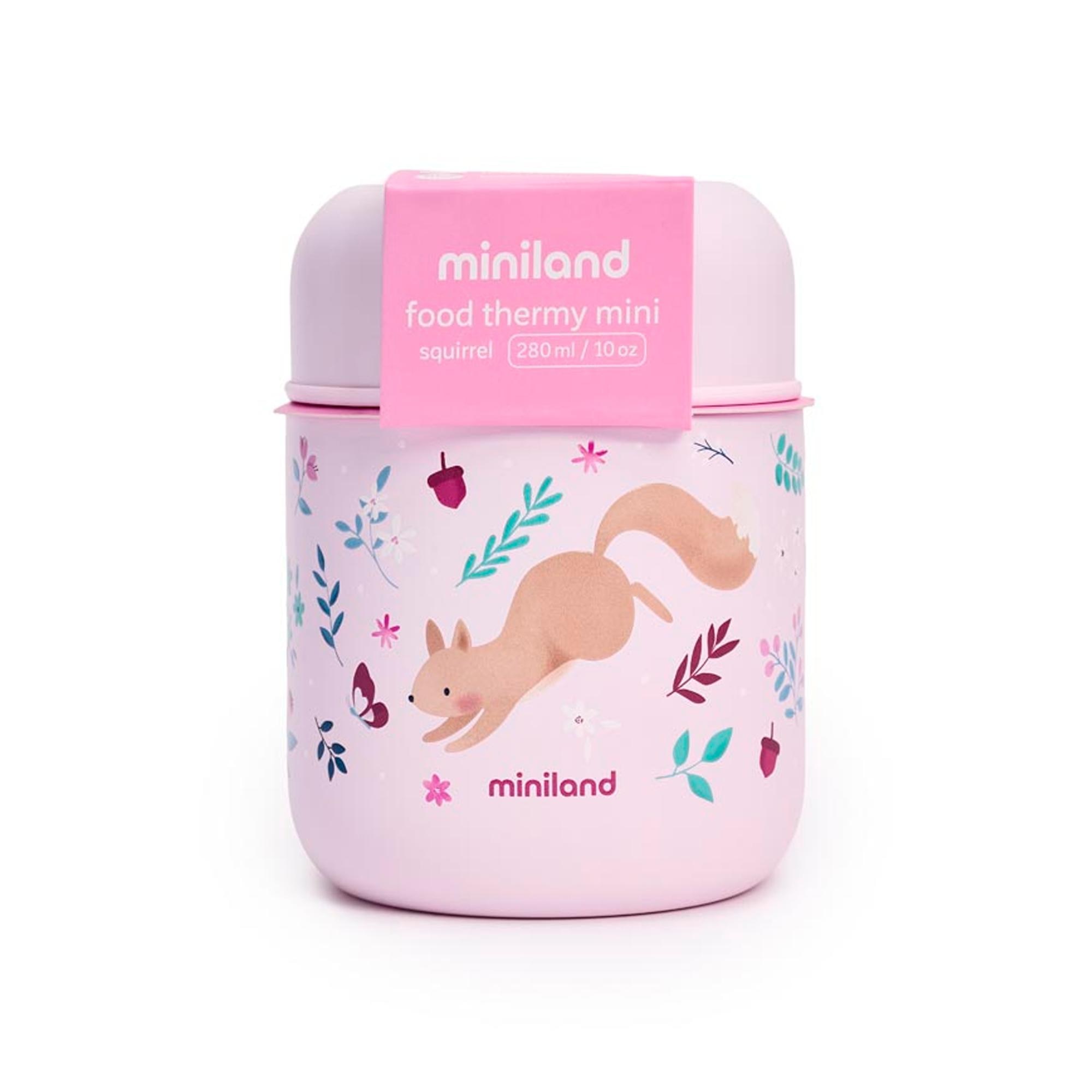 Termo sólidos Miniland Thermy mini 280ml colección Dreamland - Rosa claro Rosa claro-9