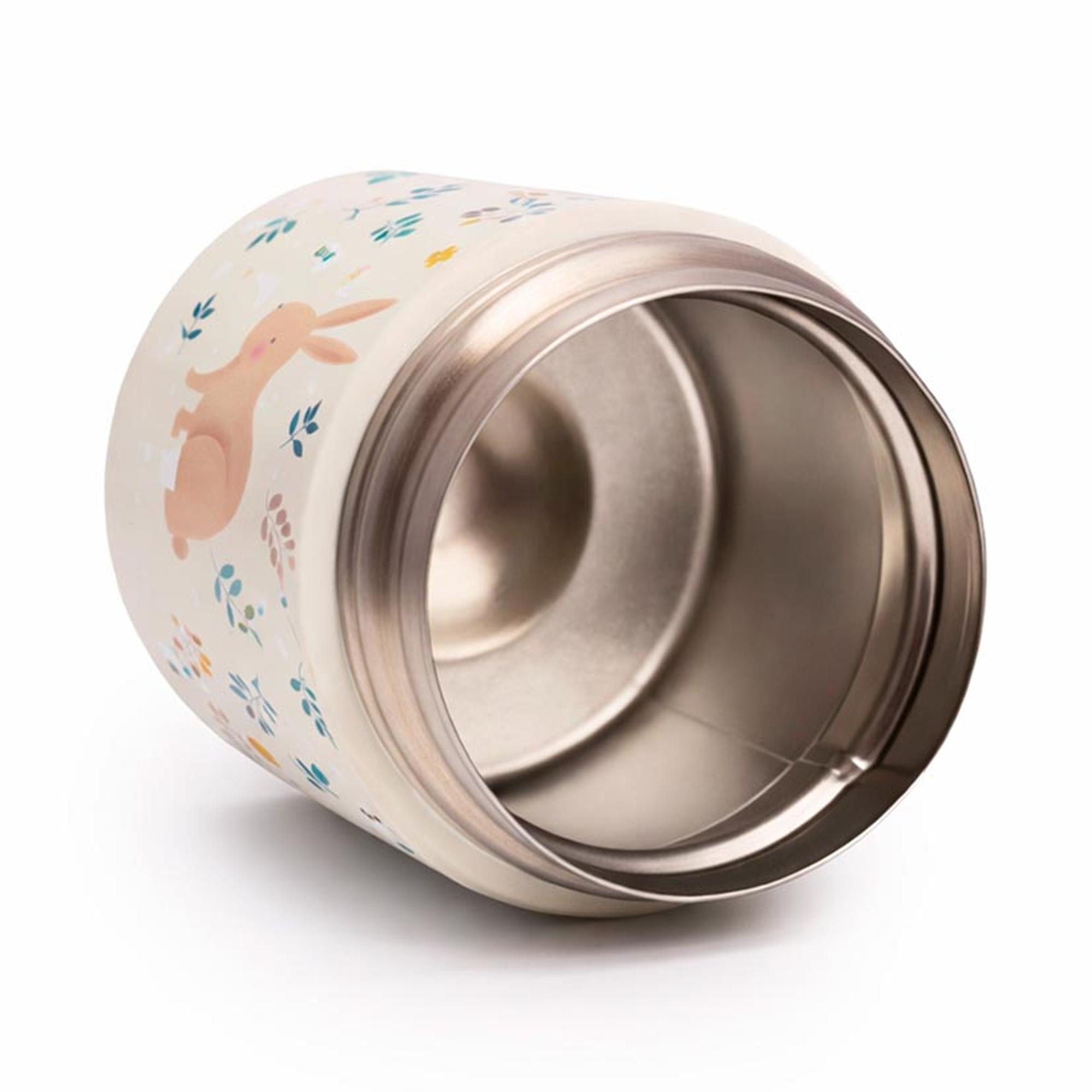 Garrafa Térmica para Alimentos Miniland Thermy Mini 280ml Coleção Dreamland Bege-4